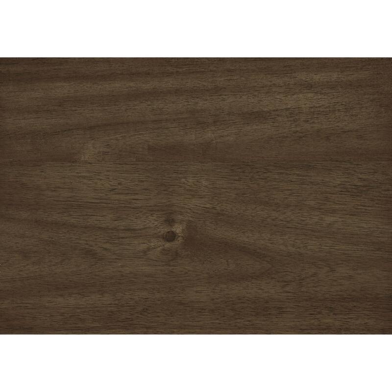 Giny Tall Dresser Chest, 5 Drawers, Brown and Antique Gray Acacia Wood