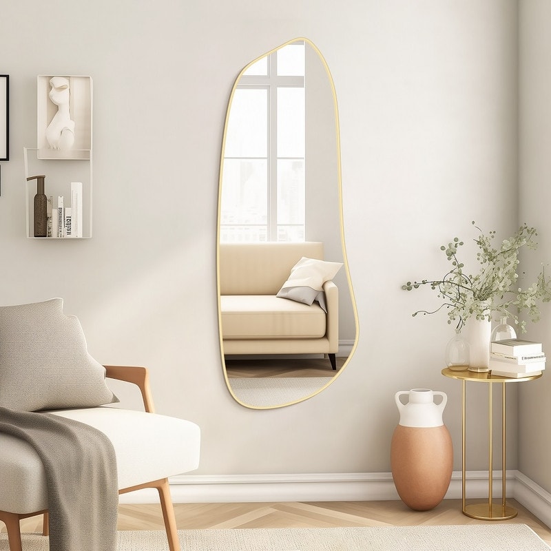 Aluminum Alloy Asymmetrical Wall Mirrors