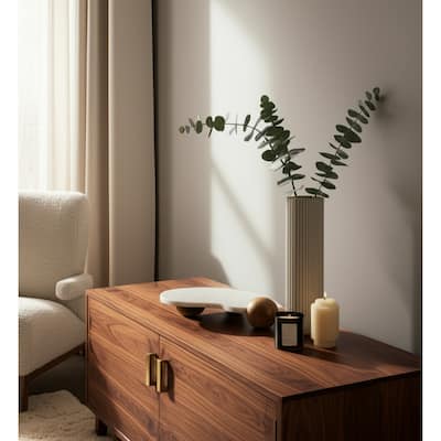 Marble Wood Tray Modern Modern Design Finish for Home Office - 3" Tan - 17.5" x 8.5" x 3"
