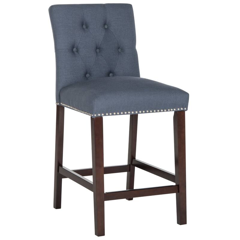 SAFAVIEH Lisel -27.5 Inch Counter Stool (Set of 2) - 19Wx23Dx40H