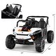 preview thumbnail 13 of 24, 12V Kids Ride on Truck with Parental Remote and LED Lights - 40" x 23" x 23"