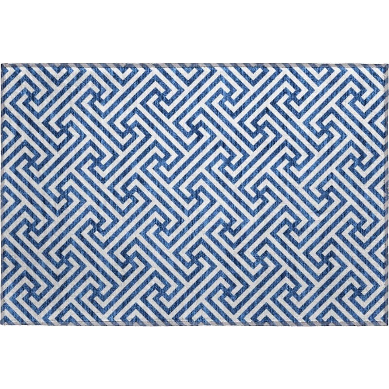 Premium Washable Super Soft Modern Geo Mayfield Rug