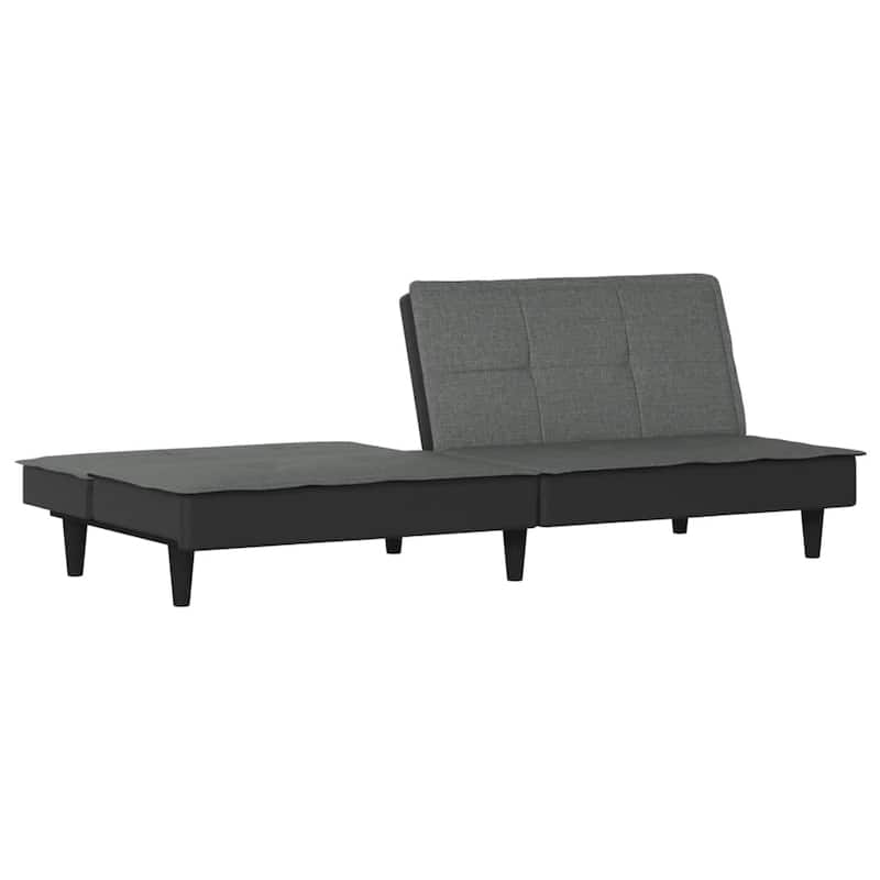 vidaXL Sofa Bed Fabric Sleeper Sofa Loveseat Recliner Chair Daybed Couch Bed - 78.7" x 35" x 27.6"