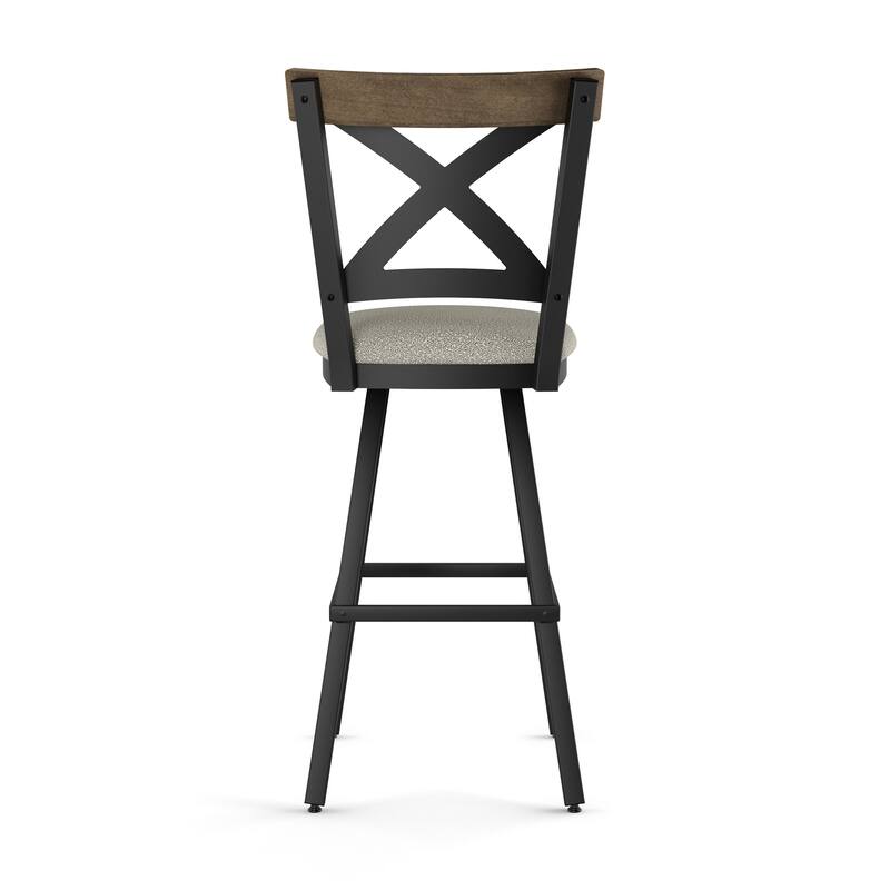 Amisco Snyder Swivel Counter and Bar Stool