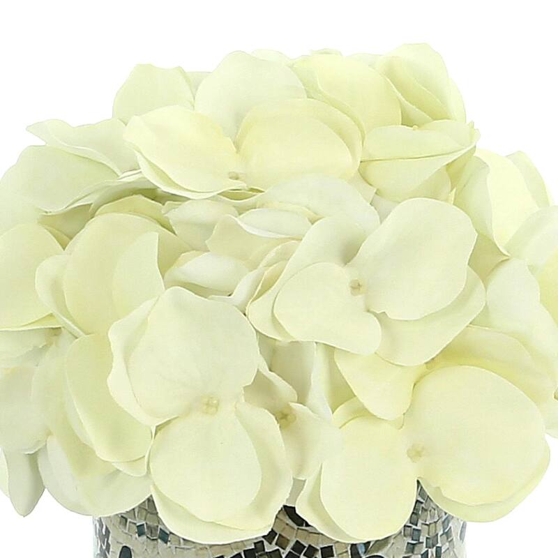 Hydrangea Arrangement in a Glass Vase