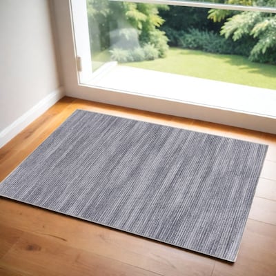 HomeRoots Abstract Modern Rectangle Area Rug - 60.00 in. x 36.00 in. x 0.25 in.