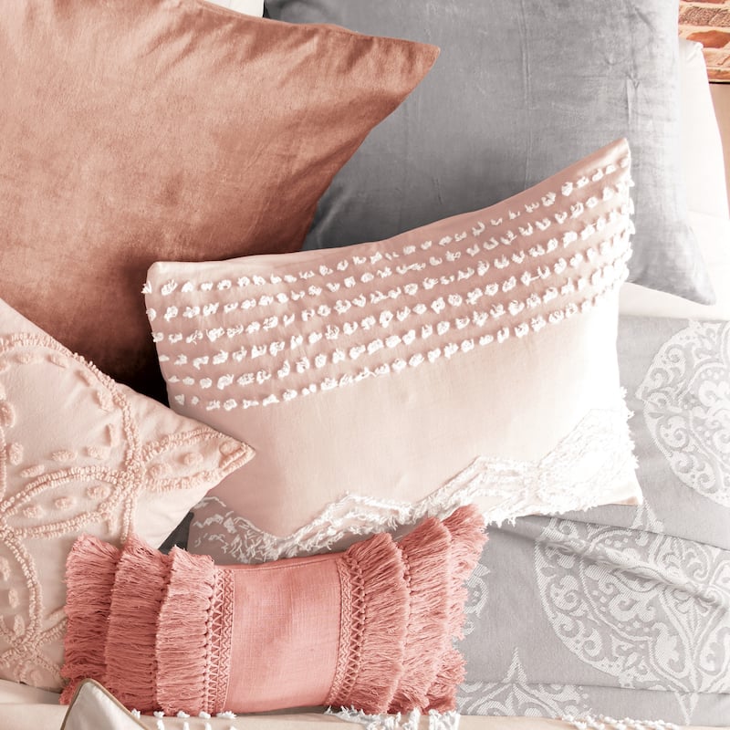 Porch & Den Narup Geometric 3-piece Cotton Comforter Set