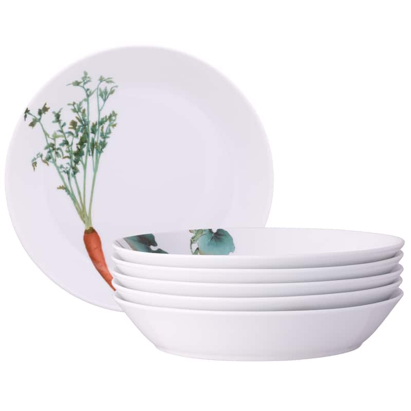 Kyoka Shunsai Set of 4 Coupe Dinner Bowls, 9-3/4", 43 oz.