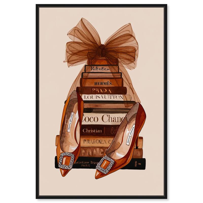 Luxury Lit Canvas by Art Remedy - Black - 24" x 36"