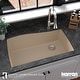 preview thumbnail 37 of 55, Karran Undermount Quartz Single Bowl Kitchen Sink