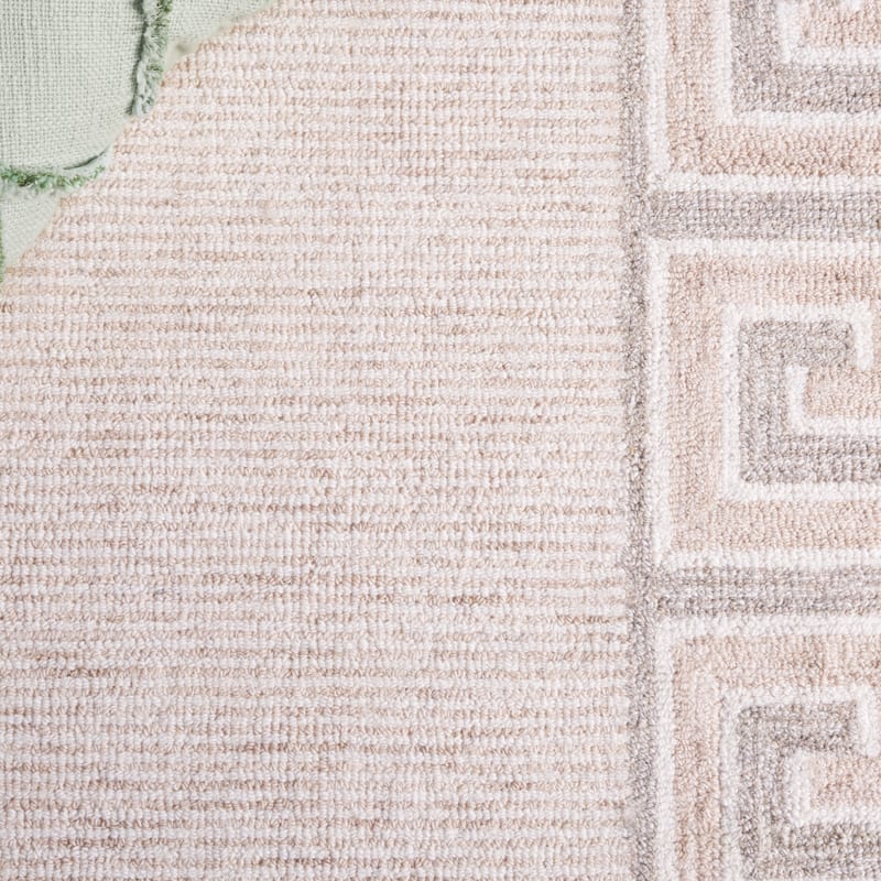 SAFAVIEH Handmade Ebony Ervehe Contemporary Wool Rug