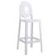 preview thumbnail 19 of 24, Clear 30" Seat Height Barstool Modern Plastic Side Bar Counter Stool - Accent Lounge No Arms Armless
