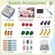preview thumbnail 22 of 30, Costway Kids Grocery Store Playset Wooden Pretend Play Supermarket - See Details