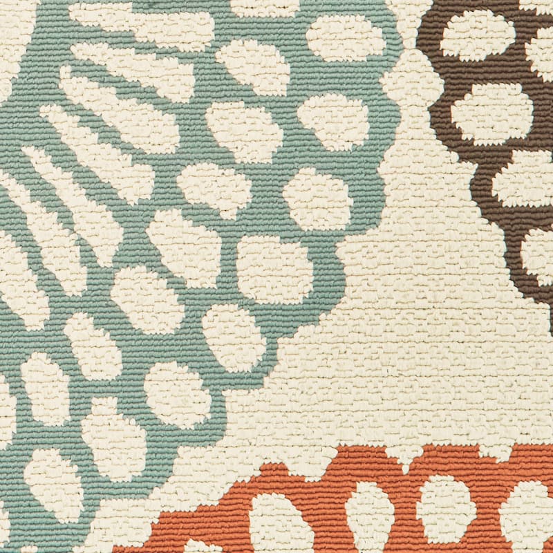 Vista Home Malta Medallions Multi-colored Indoor-Outdoor Rug