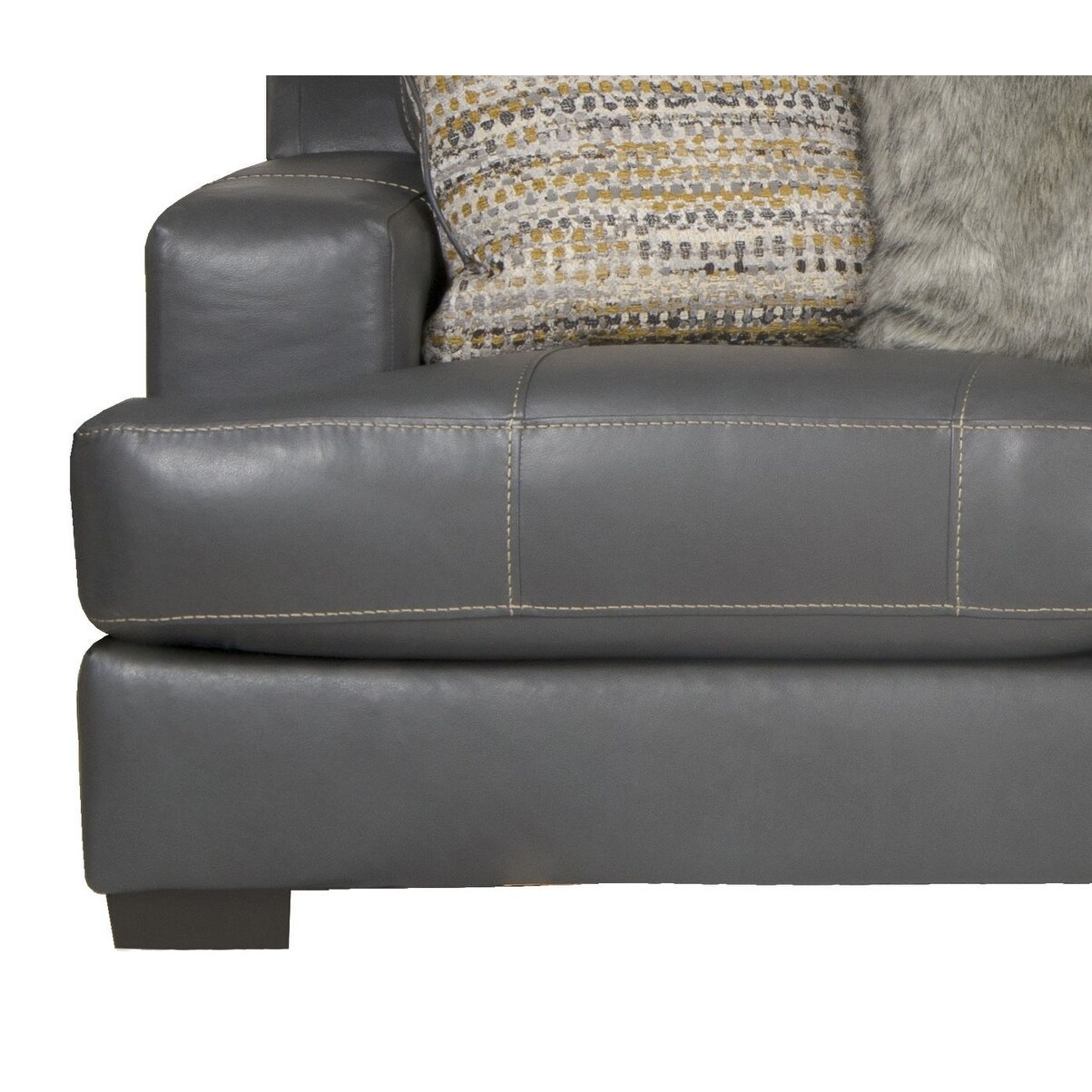 Lowndes genuine hotsell leather gaming chair