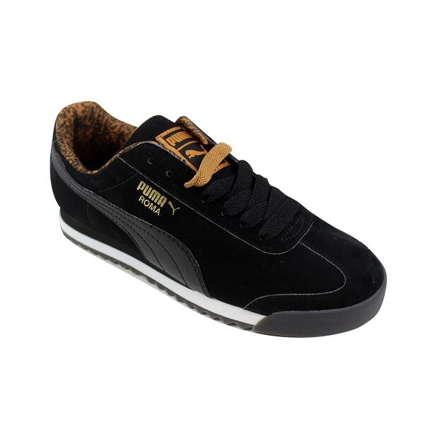 puma roma black and gold