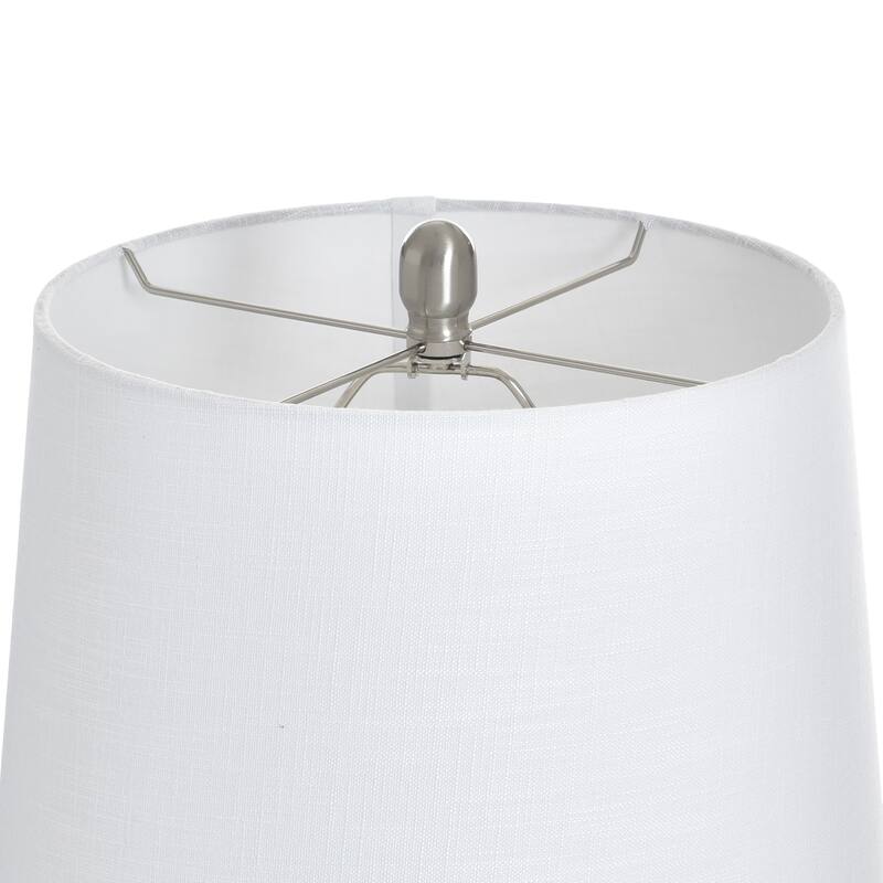 StyleCraft Steel Table Lamp - Brushed Steel