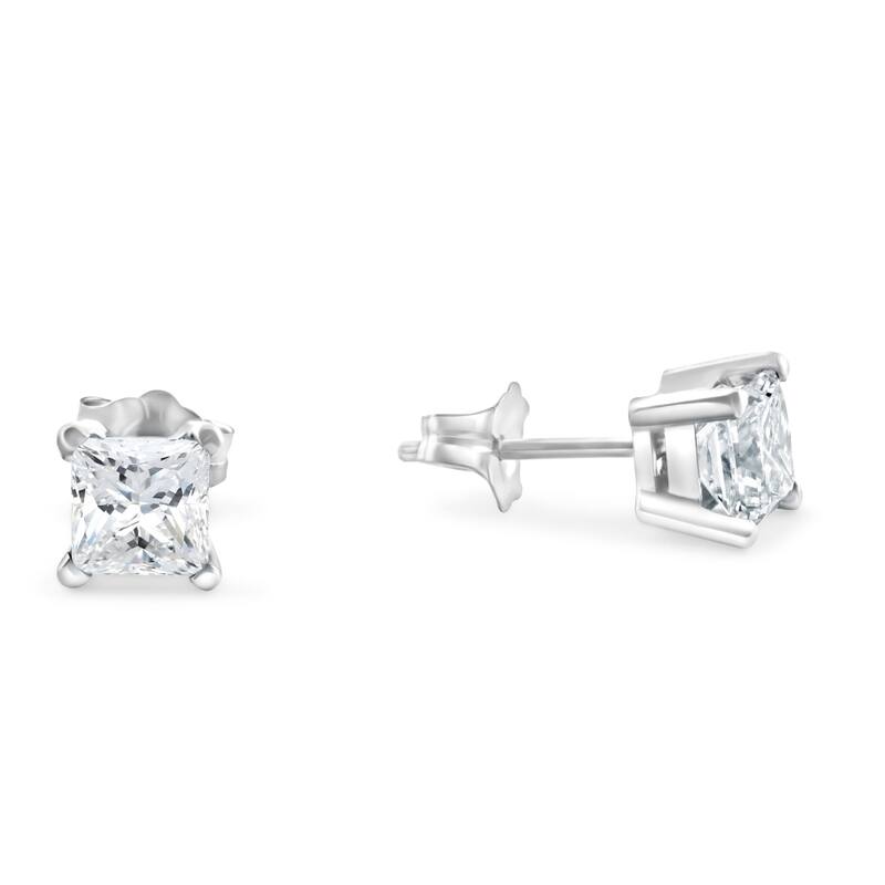 1 1/4ct Diamond Studs White Gold