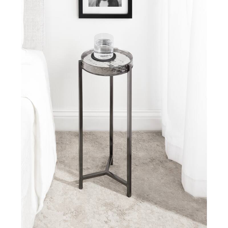 Kate and Laurel Aguilar Glam Drink Table