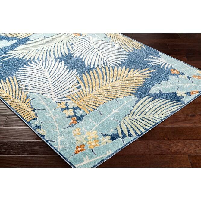 Livabliss Bodrum Coastal Indoor/Outdoor Area Rug