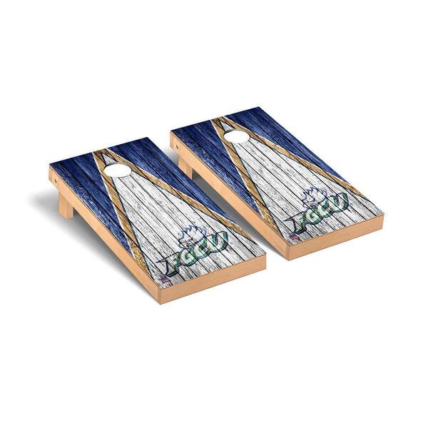 slide 2 of 5, Florida Gulf Coast Eagles Triangle Cornhole Board Set