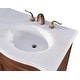 preview thumbnail 8 of 9, Elegant Lighting VF-1048 Windsor 60" Free Standing Double Basin Vanity