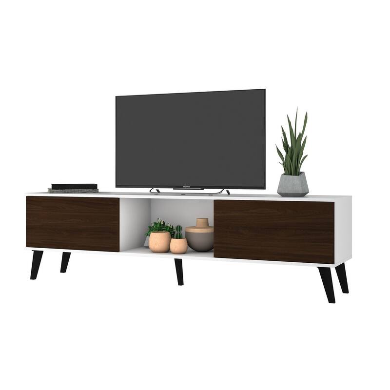 Manhattan Comfort Takajarvi Mid Century Modern Media Cabinet