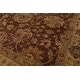 preview thumbnail 10 of 8, Hand Knotted Brown New Zealand Wool Oriental Area Rug(6x9) - 5' 11'' x 8' 11''