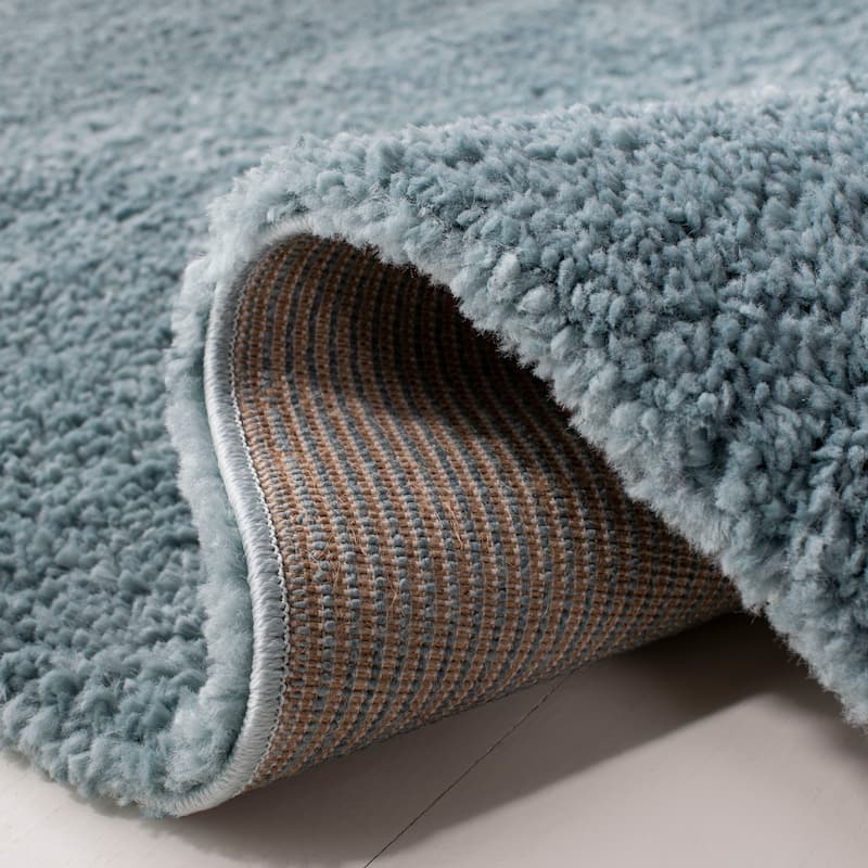 SAFAVIEH August Shag Solid 1.2-inch Thick Area Rug