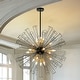 preview thumbnail 2 of 28, 18-Light Modern Large Round Sputnik Globe Chandelier Orb Starburst Firework Living Room Chandelier