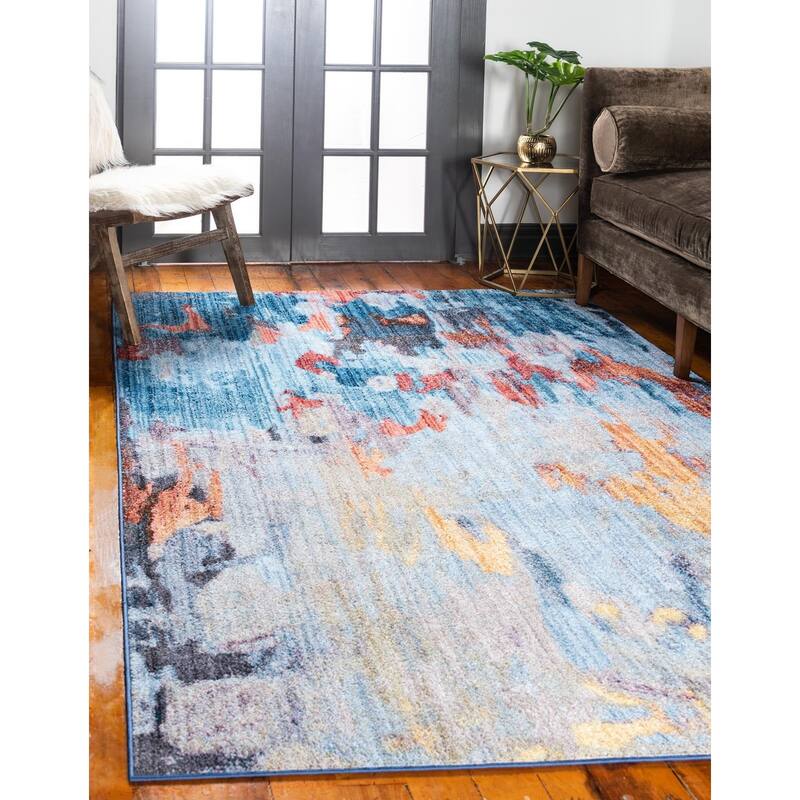 Contemporary Brouhaha Collection Area Rug - 2'x3'1" - Multi