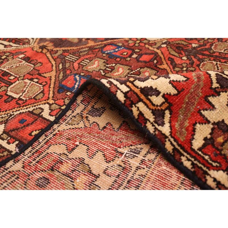 ECARPETGALLERY Hand-knotted Kayseri Vintage Red Wool Rug - 4'11 x 6'11