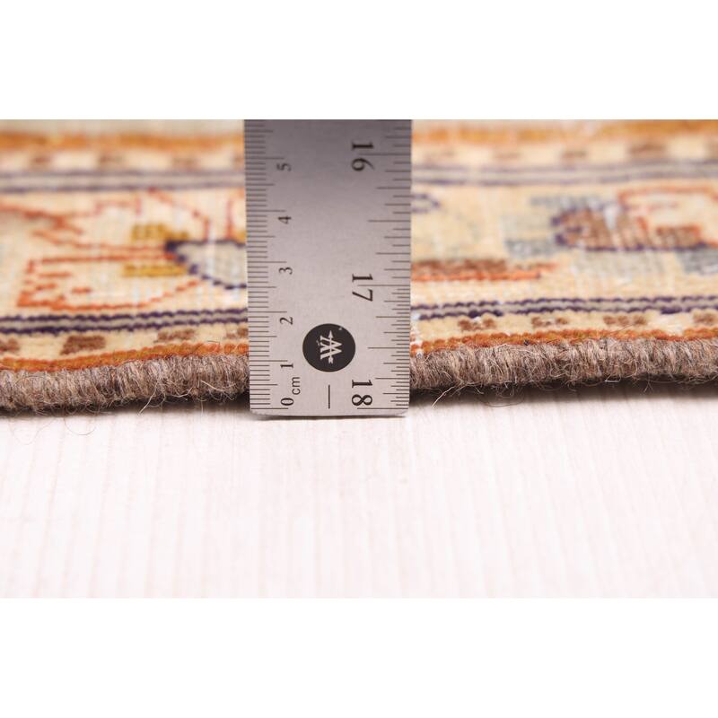 ECARPETGALLERY Hand-knotted Antalya Vintage Red Wool Rug - 7'4 x 11'0