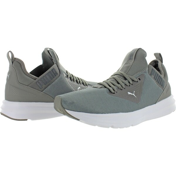 Puma charcoal grey running shoes Clearance
