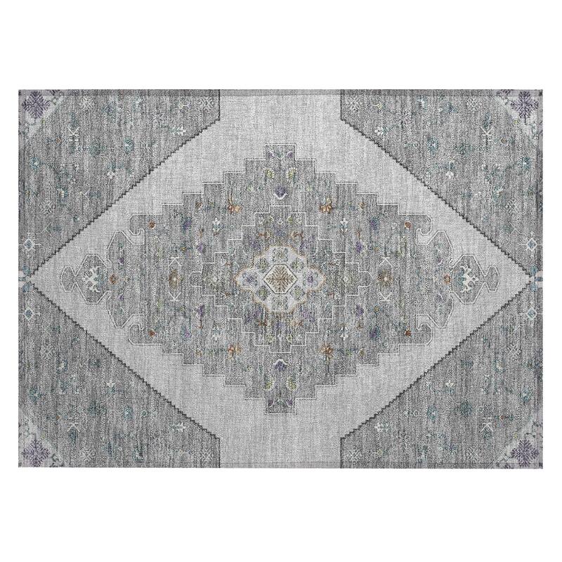 Machine Washable Indoor/ Outdoor Global Marrakesh Chantille Rug