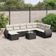 Option Black and cream 116.9 x 73.6 x 27.2 in