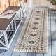 preview thumbnail 41 of 79, SAFAVIEH Veranda Eyvor Indoor/ Outdoor Waterproof Patio Backyard Rug 2'3" x 10' Runner - Ivory/Slate