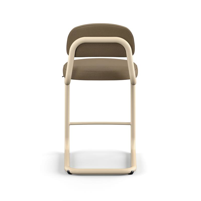 Amisco Flynn 26 in. Counter Stool with Metal Base