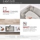 preview thumbnail 17 of 27, STYLISH 27"L x 18"W Stainless Steel 18 Gauge Single Basin Undermount Kitchen Sink with Basket Strainer