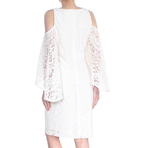 ralph lauren lace bell sleeve dress