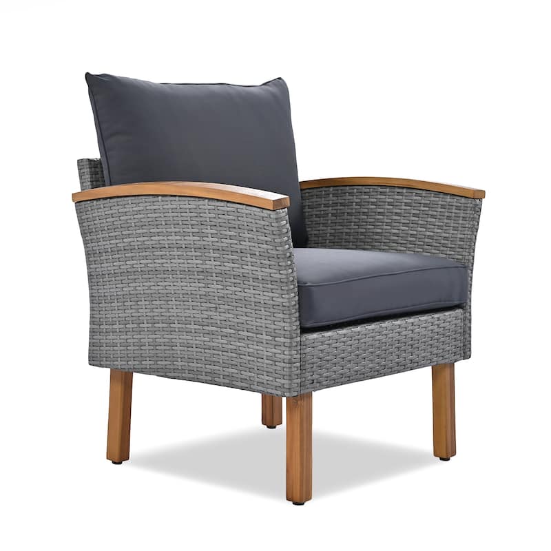 9-Piece Patio Rattan Furniture Set