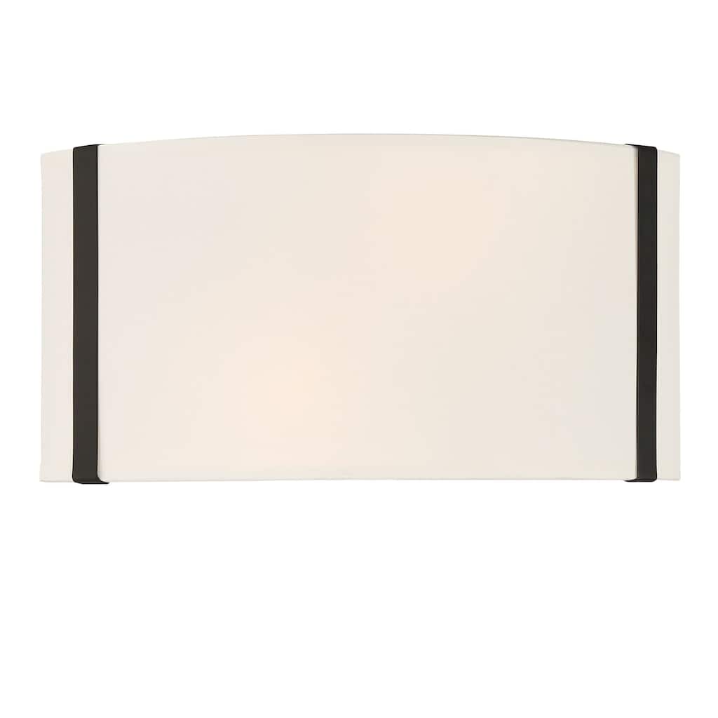 Crystorama Lighting Group FUL-902 Fulton 2 Light 6" Tall Wall Sconce