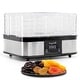 preview thumbnail 2 of 5, 5 Tier Clear Window Food Dehydrator Timer and Temperature Control