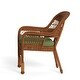 preview thumbnail 23 of 45, Portside Southwest Amber Outdoor Wicker Dining Set (7-Piece)