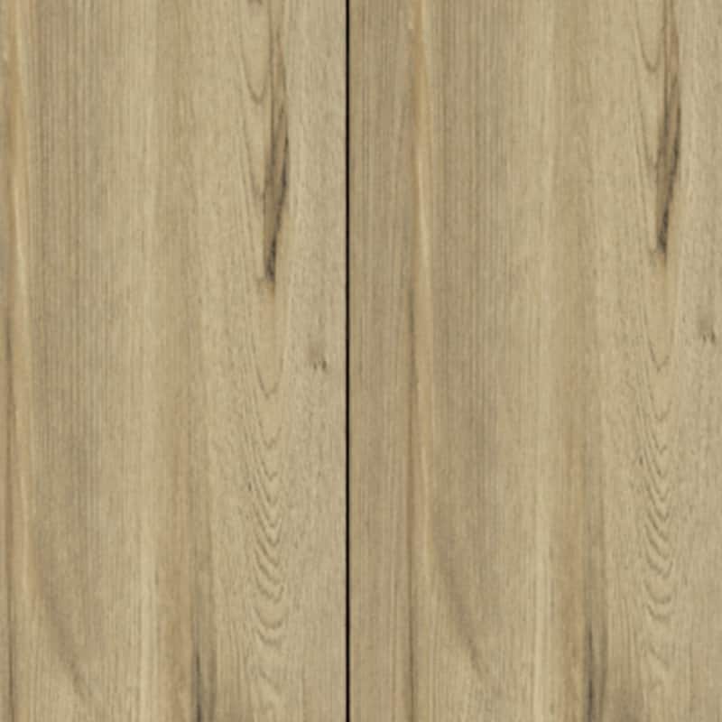 HomeRoots 71" Oak Wood Pantry Or Storage Closet - 23.6' X '70.8' X '11.8