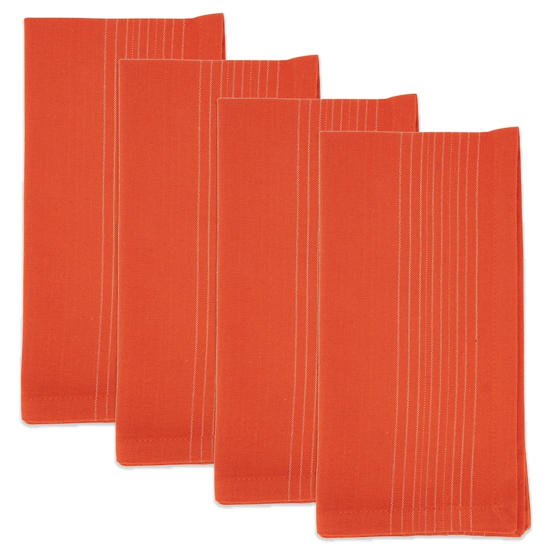 Shiny Chic Shimmer Stripe Napkin (Set of 4)