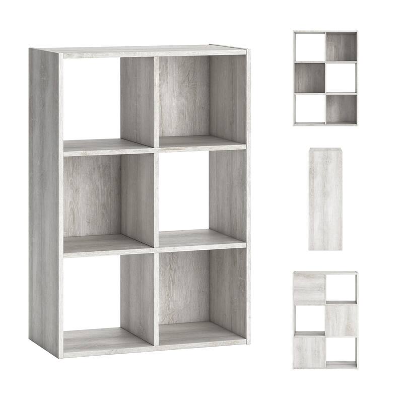 Signature Design by Ashley Paxberry Woodgrain Cube Organizer