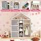 preview thumbnail 2 of 6, Kids Costume Storage Closet Pretend Dresser Wardrobe with Storage Bins