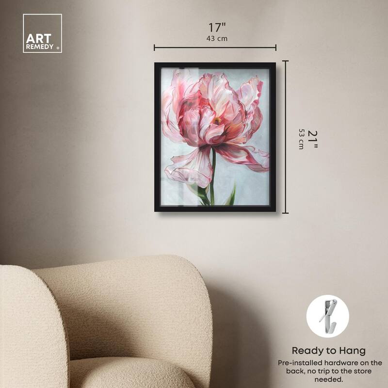 Magical Flower I Shadowbox by Art Remedy