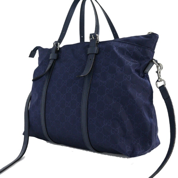 nylon tote bag with shoulder strap